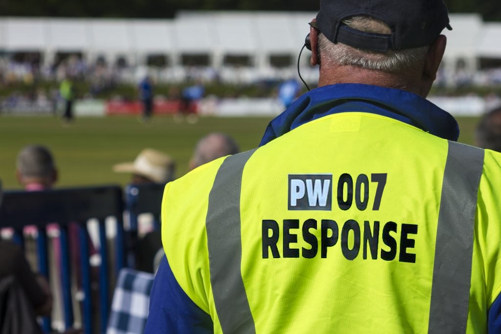 Security on pitch